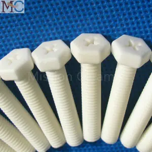 99 Alumina Ceramic Screw High Strength Electric Ceramic