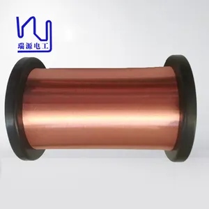 Fio de cobre vernizado 20 - 56 awg, fio esmaltado de cobre azul, fio de cobre fino vermelho e super fino de 0.4mm - 0.8mm isolado sólido