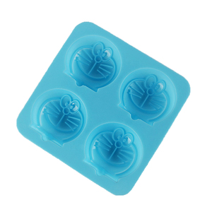 Doraemon gato en forma de silicona de molde de hornear último animal de dibujos animados <span class=keywords><strong>cuatro</strong></span> cubo de hielo molde de silicona - Product Image 6