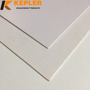 1220*2440MM <span class=keywords><strong>Formica</strong></span> brillante Decorativo Impermeable Durable <span class=keywords><strong>Blanco</strong></span> Núcleo sólido HPL <span class=keywords><strong>Tablero</strong></span> laminado compacto - Product Image 2