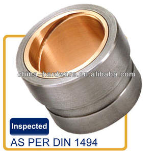 Скользящая втулка для металлического оболочки babbitt, бесмасляная Втулка из оловянного медного сплава - Product Image 2