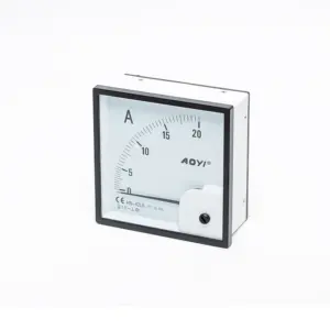 Voltmètre panneau analogique DC ampe, 120x120mm, voltmètre AC/dc - Product Image 1