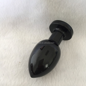 Vente en gros de cristal d'obsidienne noire naturelle, dildo, cristal de guérison Yoni, baguette de <span class=keywords><strong>massage</strong></span> pour femmes - Product Image 3