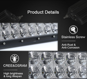 AURORA 40inch Ambra Colore Bianco Off Road Luci di Guida ha condotto la barra chiara - Product Image 2