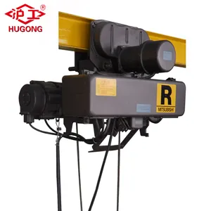 R Tipe 2 Ton 12 M 220V 3 Phase Electric Wire Rope Hoist