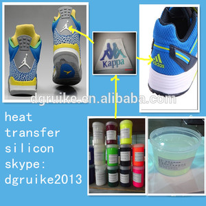 A <span class=keywords><strong>base</strong></span> de silicio de tinta por el calor de transferencia de etiquetas, Marca SGS passed de caucho de silicona para <span class=keywords><strong>deportes</strong></span> - Product Image 1
