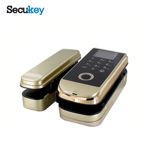 Bàn Phím Thông Minh Thương Mại Khóa Cửa Trượt Bằng Kính Vân Tay Sinh Trắc Học - Product Image 4
