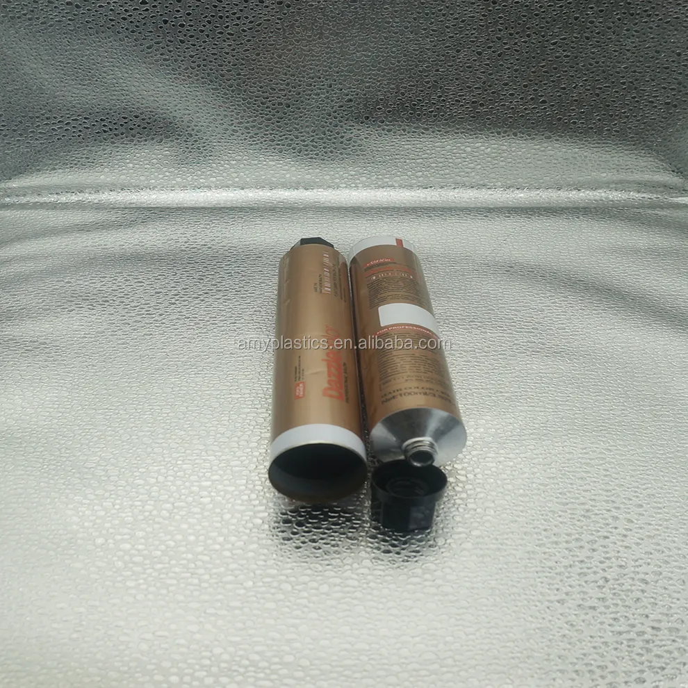 Bestseller Aluminium Squeeze Tube Kosmetik rohr Aluminium zusammen klappbar