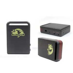 SMS/GPRS Real Time Pelacakan Hewan Peliharaan Anjing Pelacak TK 102 Mini Gps Tracker untuk Mobil