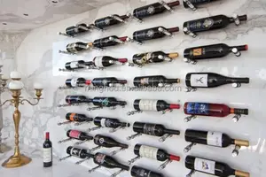 Metal Wine Rack Wall Mounted Wine Rack Pegs Aluminum Alloy Wine Pins
