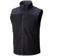 Nieuwe Custom Mouwloos Polar Fleece Vest/Mannen Zwart Vest Fleece-7 Jaar Alibaba Service