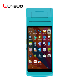 Mới được PDA 5501 wifi di động màn hình lớn Android PDA Máy Quét Mã Vạch POS thiết bị đầu cuối máy in <span class=keywords><strong>combo</strong></span> - Product Image 2