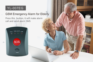 Botón de emergencia GSM 4G para personas mayores, YL-007EG de alarma de emergencia Manual - Product Image 3