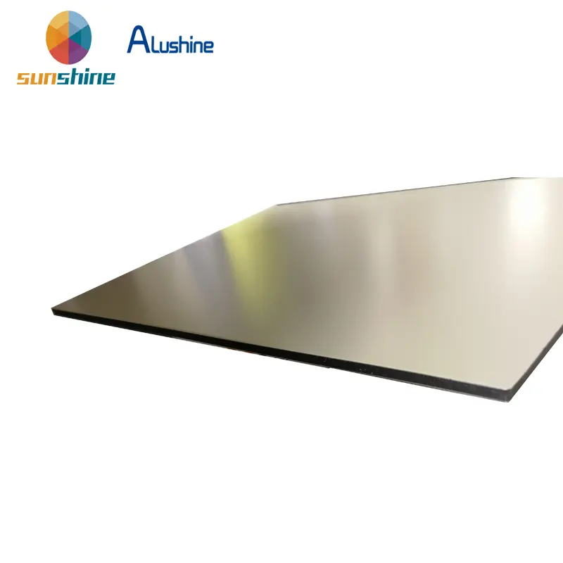 Panel compuesto de aluminio, lámina de aluminio para revestimiento de pared, 4x8, ACP/ACM/Dubái