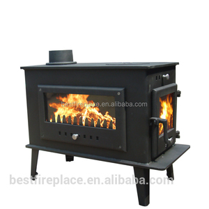 Estufa <span class=keywords><strong>de</strong></span> <span class=keywords><strong>leña</strong></span> multicombustible, económica, con puerta lateral <span class=keywords><strong>y</strong></span> placa superior - Product Image 2