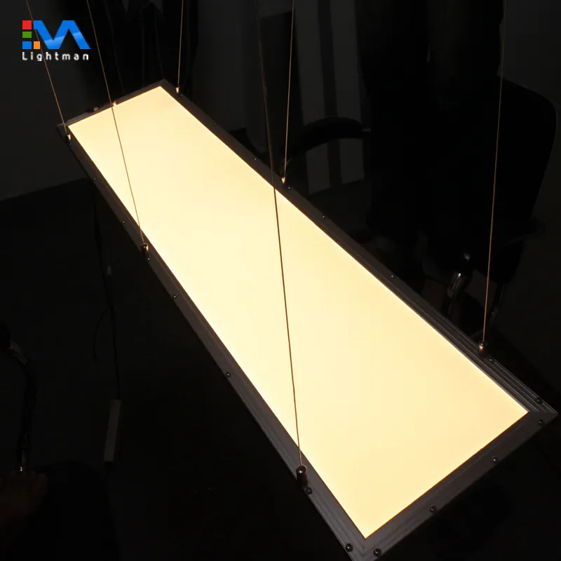 Double sided up and down 36w 300x1200 1200x300 lamp led flat lighting120x30 30x120 emitting led panel light