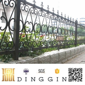 Trung Quốc Thiết Kế Mới Chất Lượng Tốt Nhất Ngoài Trời Bột Tráng Trang Trí Kim Loại Thép Rèn Sắt Hàng Rào Panels Cho Sân Vườn Trang Trại - Product Image 4