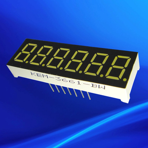KEM-3661-BW White Color 0.36 Inch <strong>7</strong>-<strong>segment</strong> Display Led 6 <strong>Digit</strong> - Product Image 6