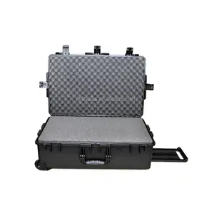 Tricases IP67 chống nước chống sốc chống bụi trường hợp lớn ammo box hộp khô với bọt và bánh xe