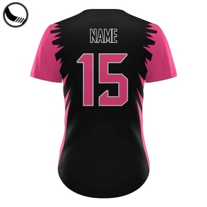 Sublimations-Pullover Hot Pink Baseball-Trikot - Product Image 5