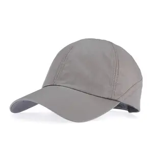 批发定制您自己的标志棉6面板空白爸爸帽子运动棒球帽