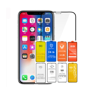 Kính Cường Lực Bảo Vệ Toàn Màn Hình 3D 5D 6D 8D 9D 10D <span class=keywords><strong>11D</strong></span> 12D 18D 21D 80D 88D 111D Tùy Chỉnh Nhà Máy Cho iPhone - Product Image 1