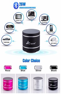 Mini enceinte <span class=keywords><strong>colonne</strong></span> avec fonctions sans fil, son surround à 360 degrés et boîtier en métal - Product Image 2