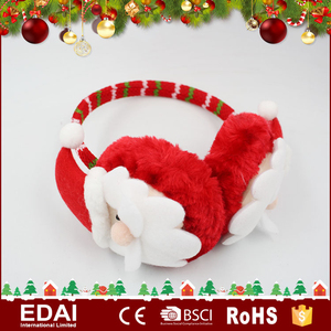 Unique design design Red fabric Santa lug hot Christmas cute headdress - Product Image 1
