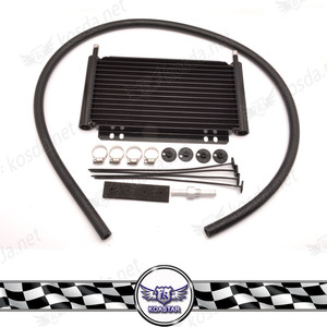 10/14/19/25 fila motore universale cambio radiatore olio, impilati in alluminio <span class=keywords><strong>piastra</strong></span> di raffreddamento olio radiatore per auto - Product Image 2