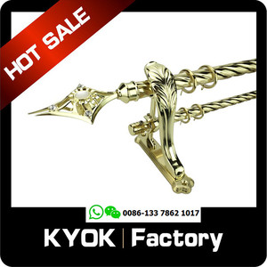 <span class=keywords><strong>Tringle</strong></span> à <span class=keywords><strong>rideau</strong></span> double en acier inoxydable KYOK à prix avantageux, <span class=keywords><strong>tringle</strong></span> à <span class=keywords><strong>rideau</strong></span> en métal - Product Image 2
