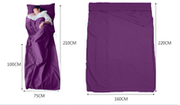 Sac de couchage de voyage et de Camping, doublure de sac de couchage pour adulte, doublure de sac de couchage portable