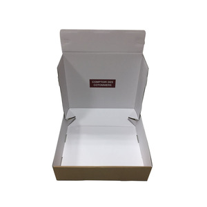 <span class=keywords><strong>Brun</strong></span> couleur noir à l'extérieur CMJN impression dans la boîte de carton pour l'emballage chemise - Product Image 6