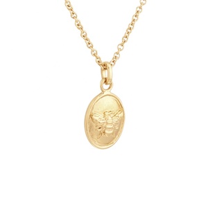 <span class=keywords><strong>Bague</strong></span> signet abeille antique plaquée or 18 carats pour femme style bohème - Product Image 5