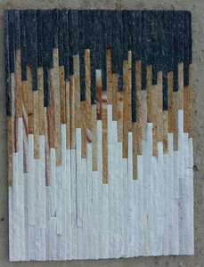 Prix la culture contemporaine panneau mur de <span class=keywords><strong>pierre</strong></span> d'ardoise par mètre carré - Product Image 2