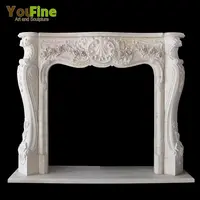 French Fireplace Mantel French Fireplace Mantel French Style Arched Carved Marble Fireplace Mantel Surround