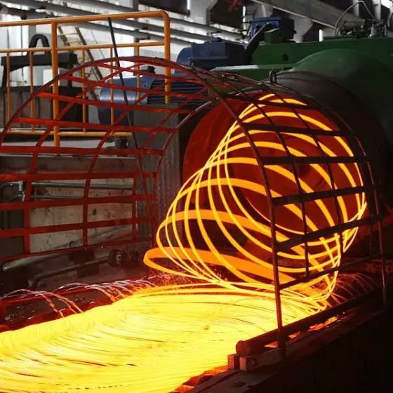 Rouleurs à rouler en acier chaud, pièces d'occasion pour bobines de fer/tige de fil/ligne de Production en acier doux