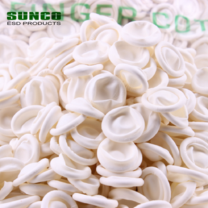 Wit Poeder Gratis Wegwerp Industriële Latex Vinger Babybedjes - Product Image 3