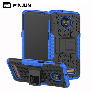 Funda trasera antideslizante de tpu para <span class=keywords><strong>moto</strong></span>, protector de teléfono híbrido 2 en 1 con patrón de neumático para z3 play G42 <span class=keywords><strong>G31</strong></span> G32 G62 G82 Edge 2022 - Product Image 6