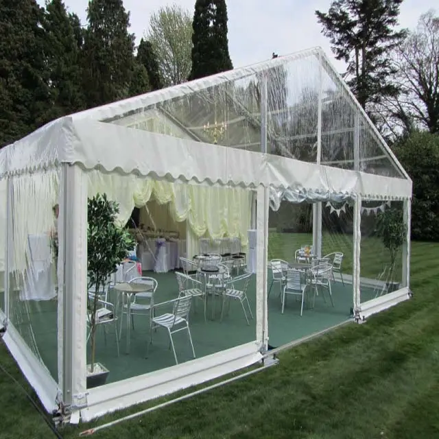 מותאם אישית ברור פלסטיק אוהל עבור 300 אנשים חתונת אירוע אוהל למכירה שנעשתה על ידי סין