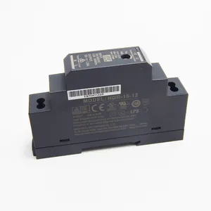 Original Meanwell HDR-15-12 15W din rail power supply 12v with 3 years warranty