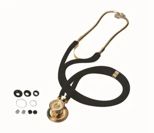 MK01-109 Vàng Đa Chức Năng Stethoscope Dual Head Stethoscope Cho Người Lớn Y Tế Ống Nghe