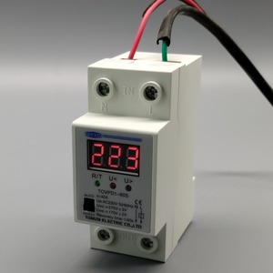 Relé de dispositivo de protección contra sobrevoltaje y bajo voltaje, relé de encendido/apagado de 40A y 220V con monitor de voltaje voltímetro - Product Image 2