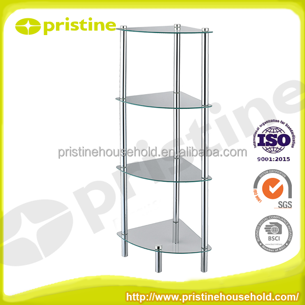 Coin salle de bain triangle plateau Coin rack de stockage