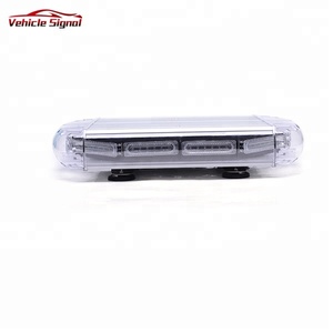 المهنية في حالات الطوارئ ستروب العنبر <span class=keywords><strong>led</strong></span> قضيب إضاءة صغير المغناطيسي سيارة Toproof 12V <span class=keywords><strong>Led</strong></span> تحذير الشرطة Lightbar - Product Image 1