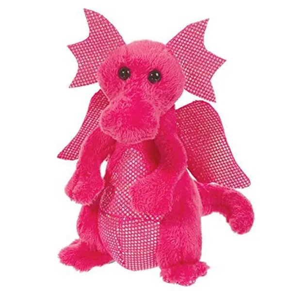 Custom pluche speelgoed dragon city, knuffel rode draak