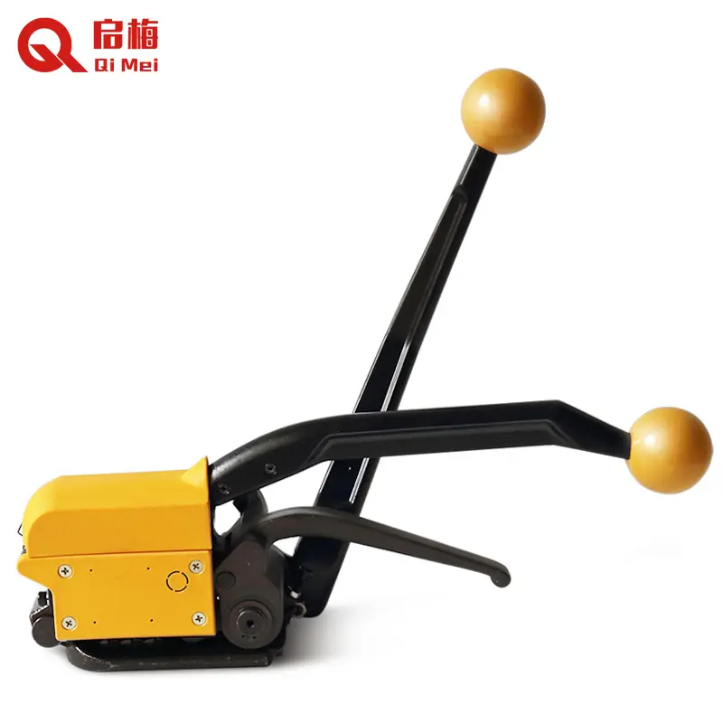 Manual tool A333 buckle free Sealless Handheld steel strapping machine for 13 16 19 mm strap