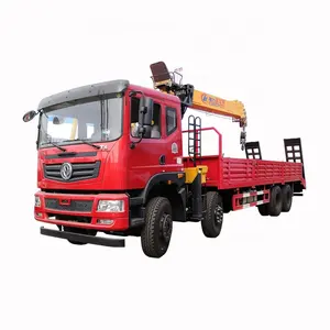 Berühmte Marke Dongfeng T5 8x4 12 Reifen 8 Tonnen 12 Tonnen 14 Tonnen LKW-Kran