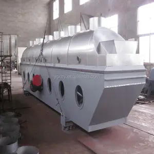 2018 New ZLG-1.5x9 Series horizontal continuous vibrating fluidized bed dryer for sugar