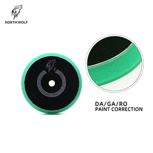 <span class=keywords><strong>Kit</strong></span> de almohadillas de pulido de <span class=keywords><strong>coche</strong></span> North Wolf hecho con Material de esponja alemana de 5 pulgadas para uso en talleres de detalles de automóviles con pulidores de doble acción - Product Image 4