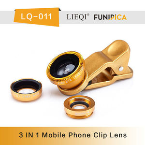 Teléfono móvil 3 1 lente con ojo de pez Macro lente gran angular para Samsung para HTC - Product Image 4